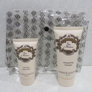 ANNICK GOUTAL PARIS💥SHAMPOO, BODY LOTION AND TRAVEL BAG - LOT OF 3💥